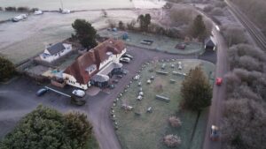 Seven Stars, Wool Nr. Wareham, Dorset - by Drone 008