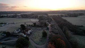 Seven Stars, Wool Nr. Wareham, Dorset - by Drone 004